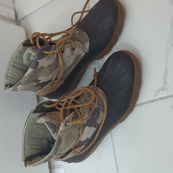 Sperry Saltwater Wedge Camo Duck Boots - Picture 4 of 6